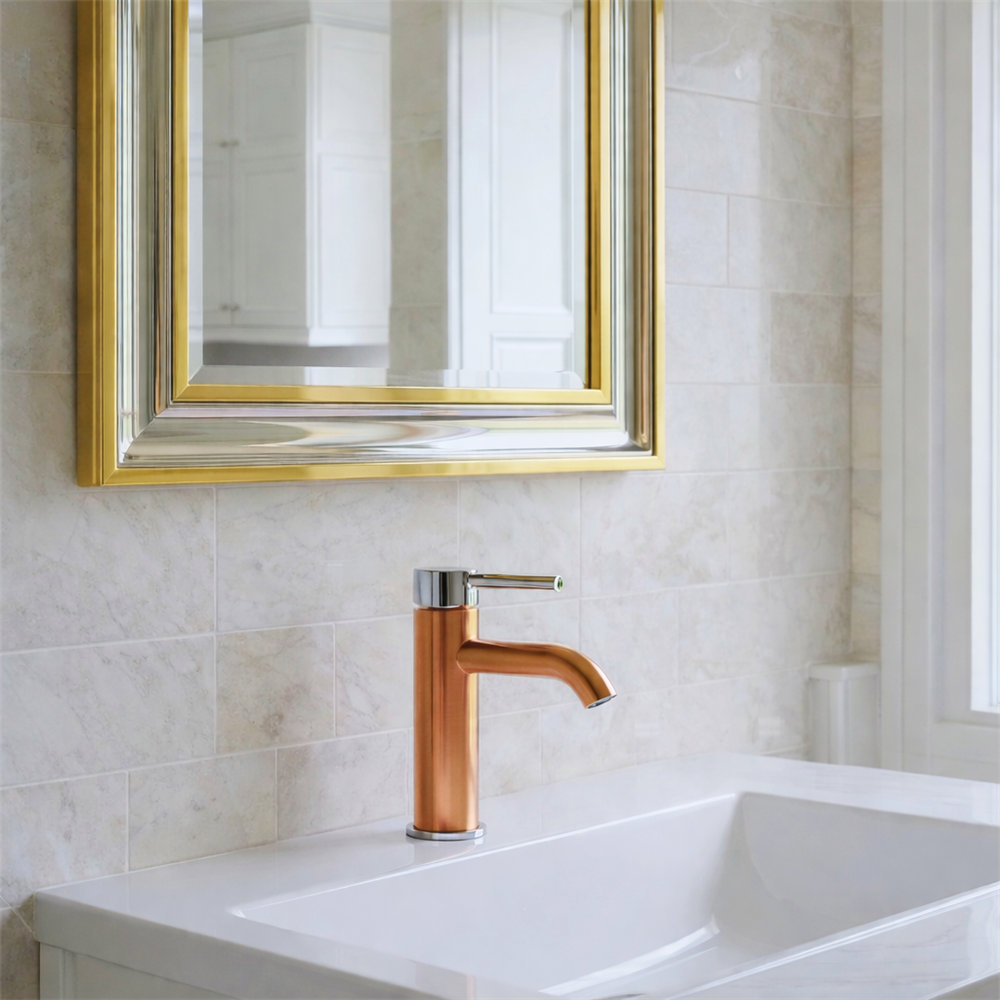 Rose Gold Chrome Basin